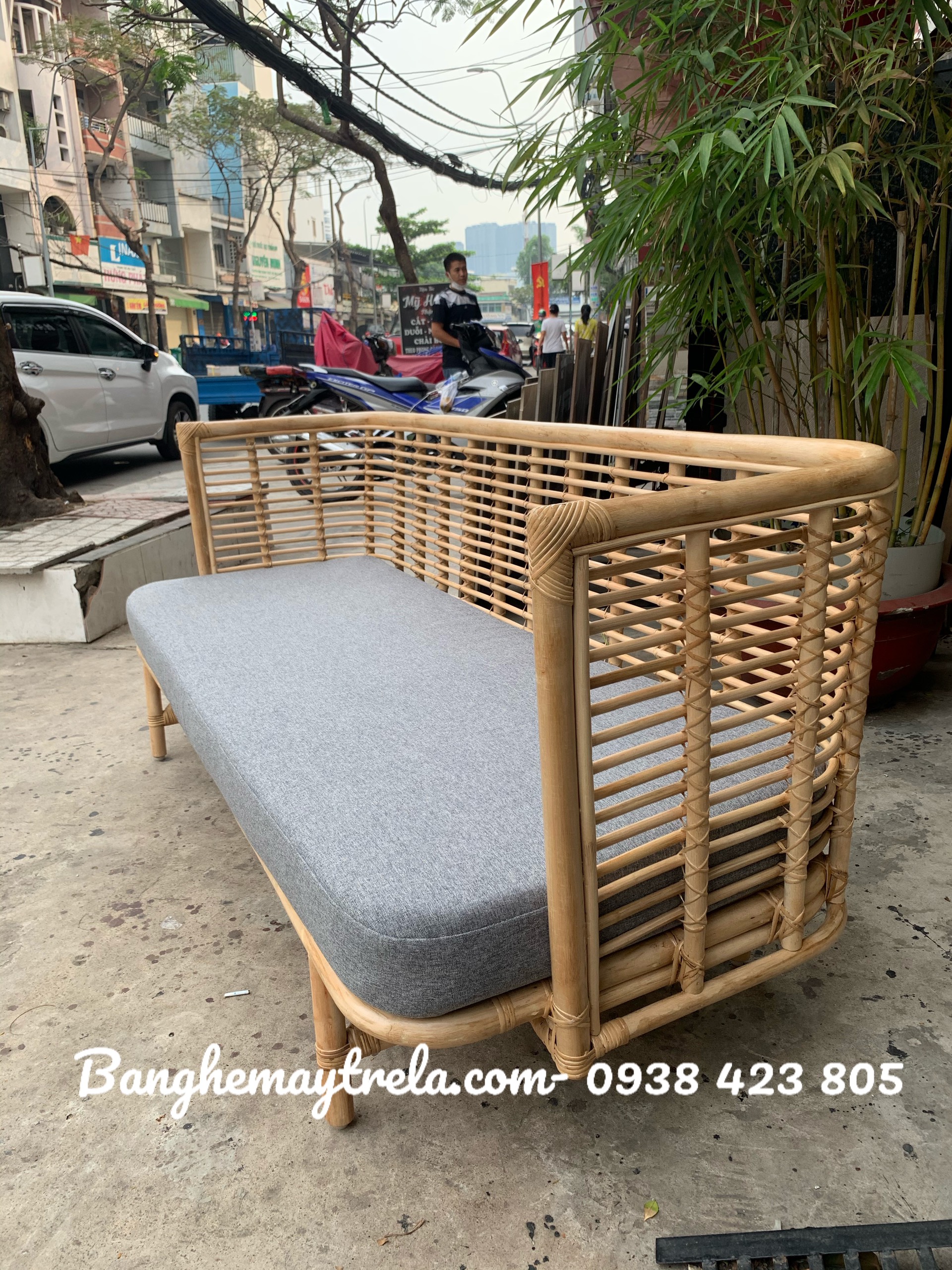 Ghế sofa mây tự nhiên phòng khách